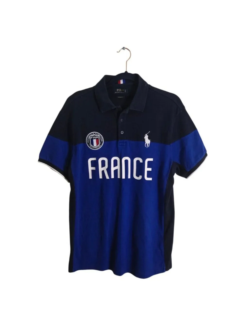 Polo Ralph Lauren Custom Fit Designer Equestrian Polo Pony Polo Shirt Size L